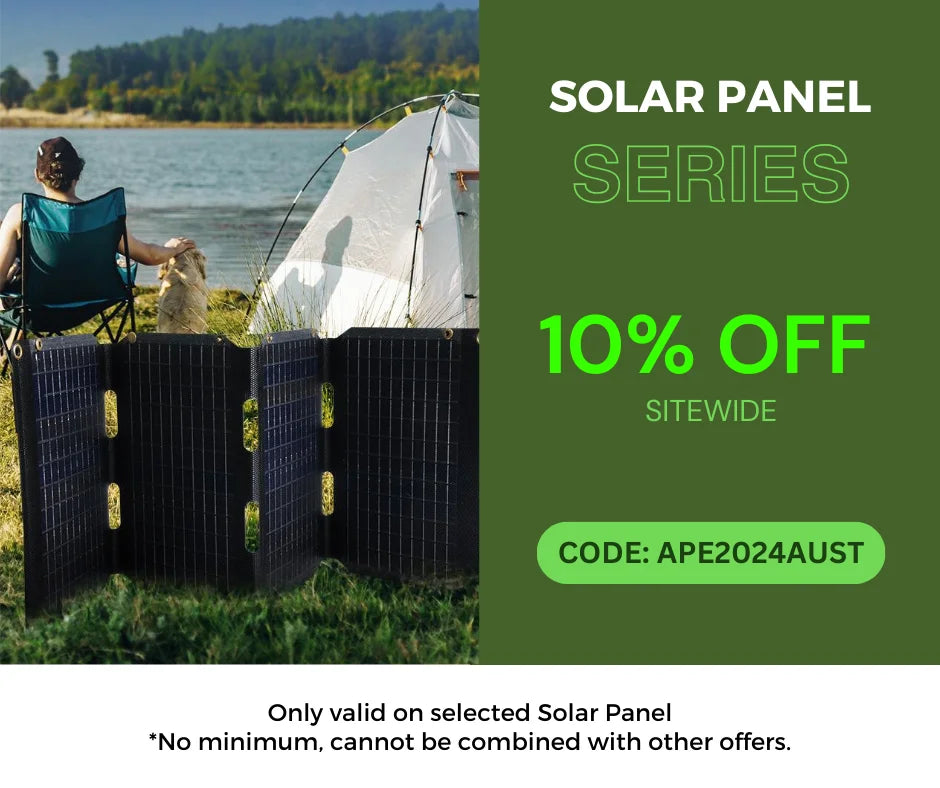 JumpsPower foldable solar panels - APE AUST