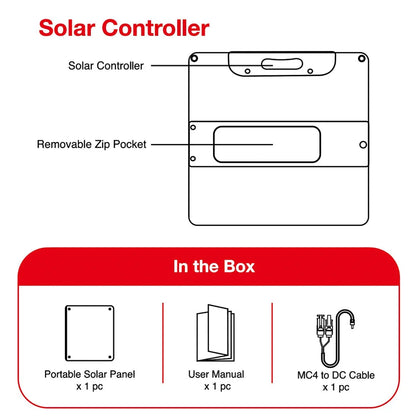 JumpsPower Mobile Solar Panel - APE Australia Flexible Solar Panel 