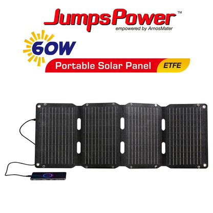 JumpsPower 60W Solar Panel Charger For Mobile Phone - APE AUST Solar Generator Flexible solar panel kit