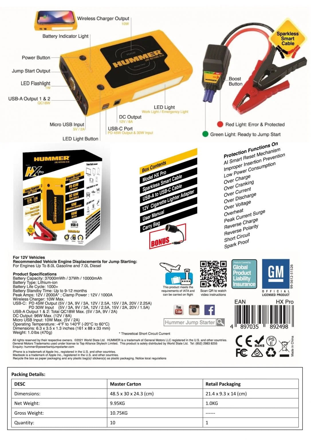 APE AUST best car jump starter 12v